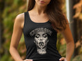 Black tank top with 