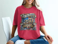 Red t-shirt with 