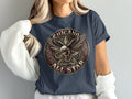 Chicano Brown Pride All Star eagle and snake graphic t-shirt.