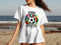 White t-shirt with 