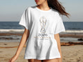 White t-shirt featuring 2026 North America World Cup logo.