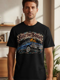 Black t-shirt with 