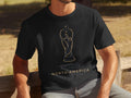 Black t-shirt with 2026 North America tournament logo and text.