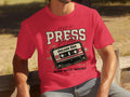 Red t-shirt with 