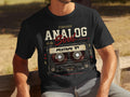 Black t-shirt with 