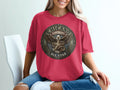 Red t-shirt with 