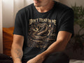 Black t-shirt with 