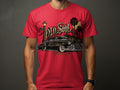 Red t-shirt with 