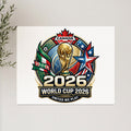 2026 World Cup logo with Canada and stars.