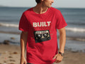 Red t-shirt with 