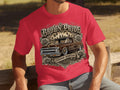 Red t-shirt with 