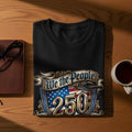 Black t-shirt with 