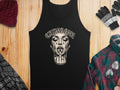 Black tank top with 