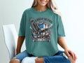Eagle and shield emblem with 