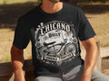 Black t-shirt with 