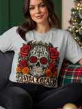 Light grey t-shirt with 