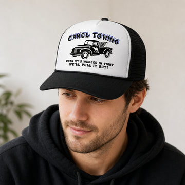 Camel Towing Adjustable Mesh Hat Trucker Cap trucker Hats for Men and Women , Funny Bachelorette Hats (Copy)