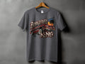Gray t-shirt with a lowrider car, 
