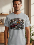 Grey t-shirt with 