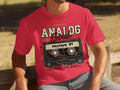 Red t-shirt with 