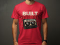 Red t-shirt with 