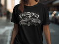 Black t-shirt with 