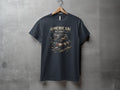 Dark t-shirt with rattlesnake and 