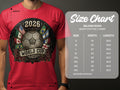 Red t-shirt with 
