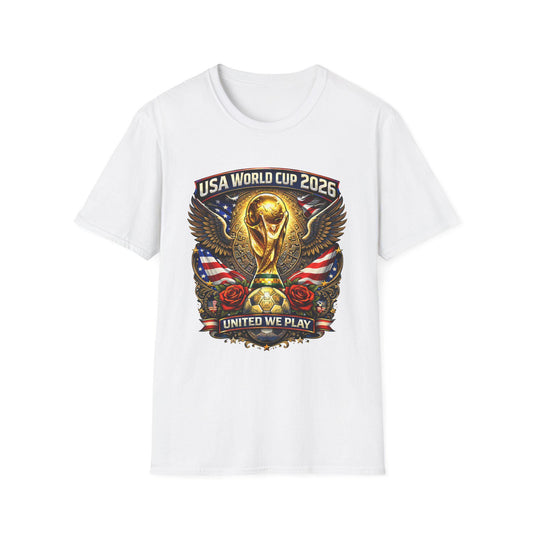 USA World Cup 2026 Trophy Eagle Shirt | United We Play Soccer Tee