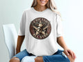 Circular logo with eagle, star, and 