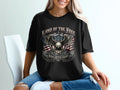 Black t-shirt with 