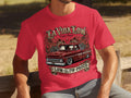 Red t-shirt with 