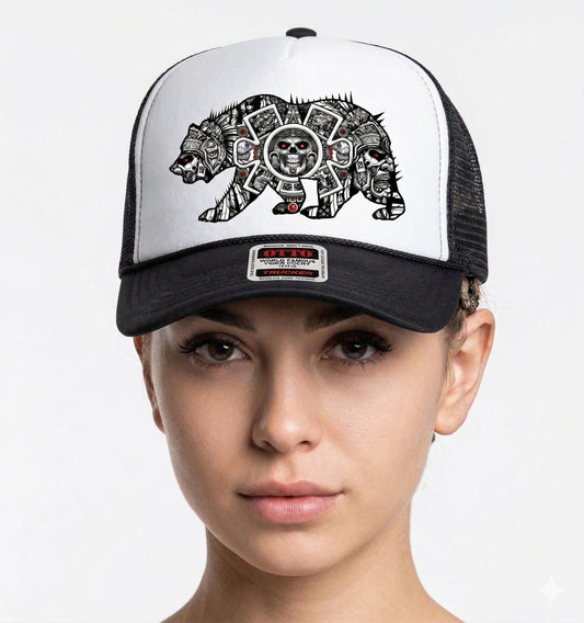 California Chicano style  Trucker Hat- Unbeatable Quality and Price-state flag - Snapback-Retro-best seller-comfort-gift