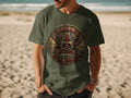 Green t-shirt with 