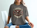 Brown All Star t-shirt with eagle and 
