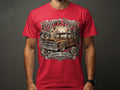 Red t-shirt with 