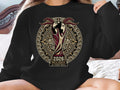Sweatshirt with 2026 FIFA World Cup logo featuring the trophy and North American countries.