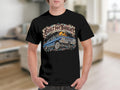 Black t-shirt with 