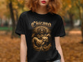 Black t-shirt with 
