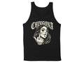 Black tank top with 