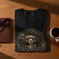 Black t-shirt with 