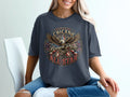 Dark grey t-shirt with 