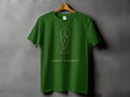 Green t-shirt with 
