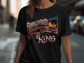 Black t-shirt with 