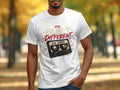 White t-shirt with 