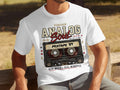 White t-shirt with 