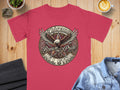 Red t-shirt with 
