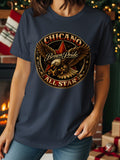 Chicano Brown Pride All Star eagle emblem t-shirt.