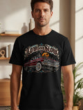Black t-shirt with 