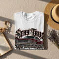 White t-shirt with 